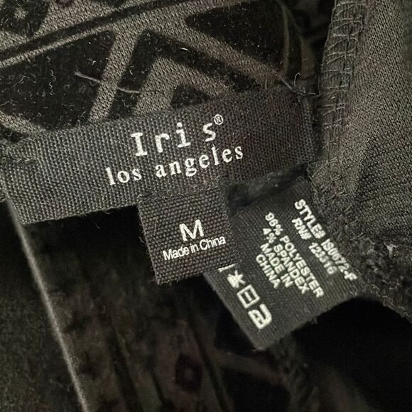 Velvet Burnout Pencil Skirt size M - Picture 3 of 5